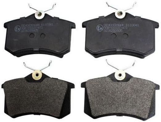 set placute frana,frana disc DENCKERMANN B110041