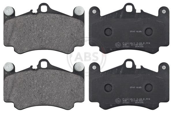 set placute frana,frana disc ABS 37147