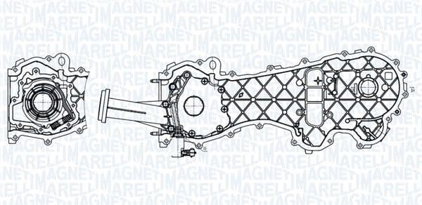 Pompa ulei MAGNETI MARELLI 351516000062