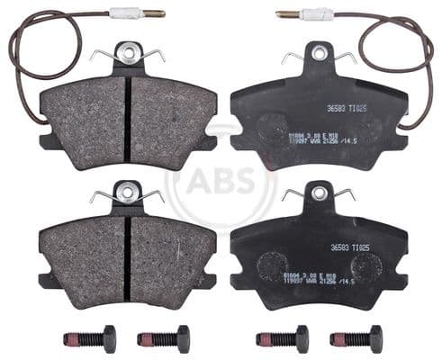 set placute frana,frana disc ABS 36583