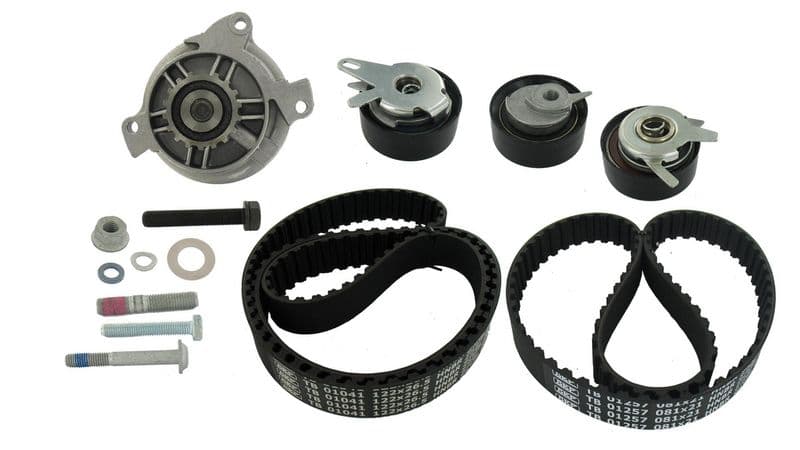 Set pompa apa + curea dintata SKF VKMC 01258-2