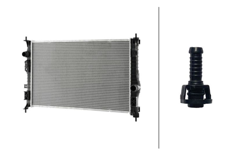 Radiator, racire motor HELLA 8MK 366 301-731