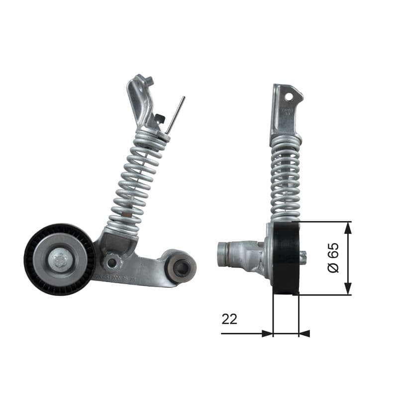 Intinzator curea, curea distributie GATES T39373