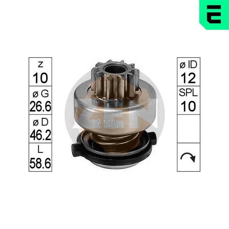 cuplaj unisens,demaror ERA ZN0520