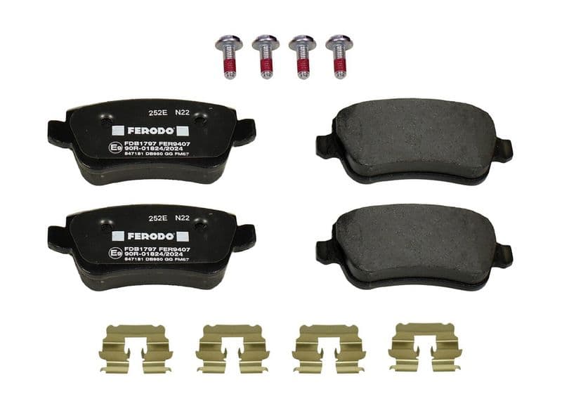 set placute frana,frana disc FERODO PREMIER FDB1797