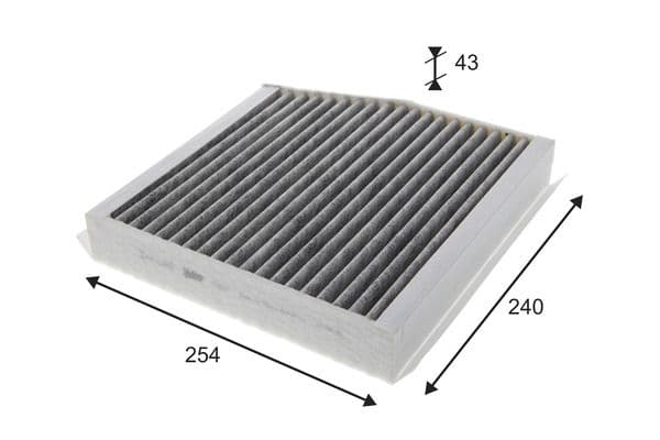 Filtru, aer habitaclu VALEO PROTECT 715814
