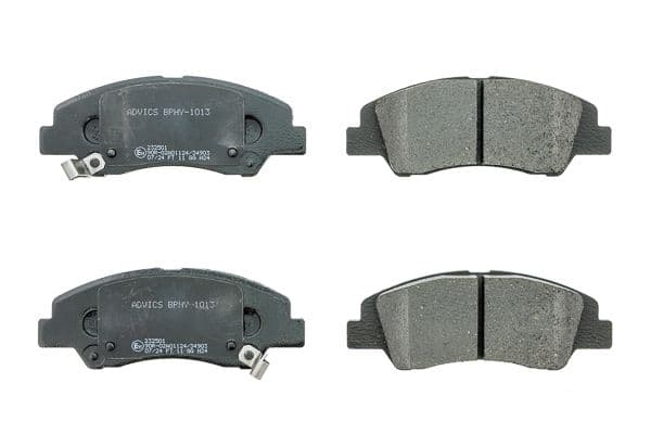 set placute frana,frana disc AISIN Premium ADVICS by BPHY-1013