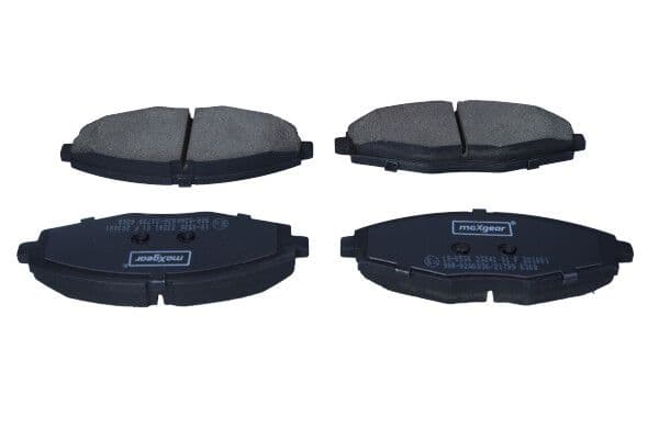 set placute frana,frana disc MAXGEAR 19-0536