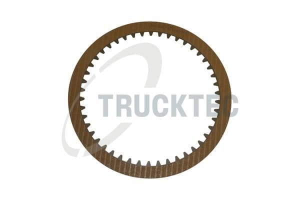 Lamelă Fricțiune, ambreiaj lamelar (cutie viteze autom.) TRUCKTEC AUTOMOTIVE 02.25.044
