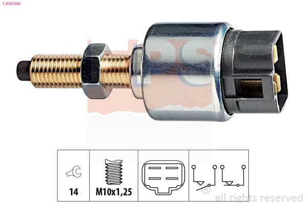 Comutator lumini frana EPS Made in Italy - OE Equivalent 1.810.044