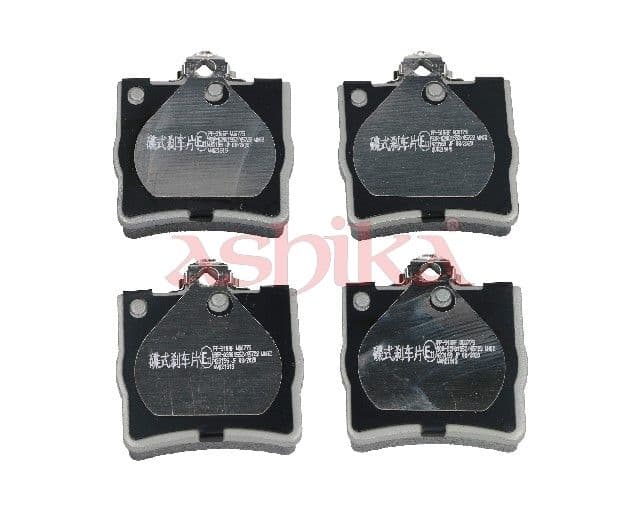 set placute frana,frana disc ASHIKA 51-09-910