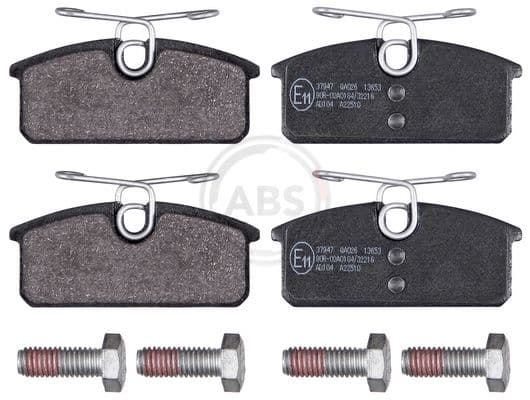 set placute frana,frana disc ABS 37947