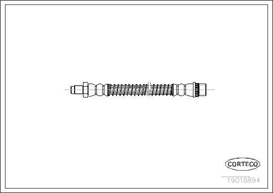 Furtun frana CORTECO 19018894