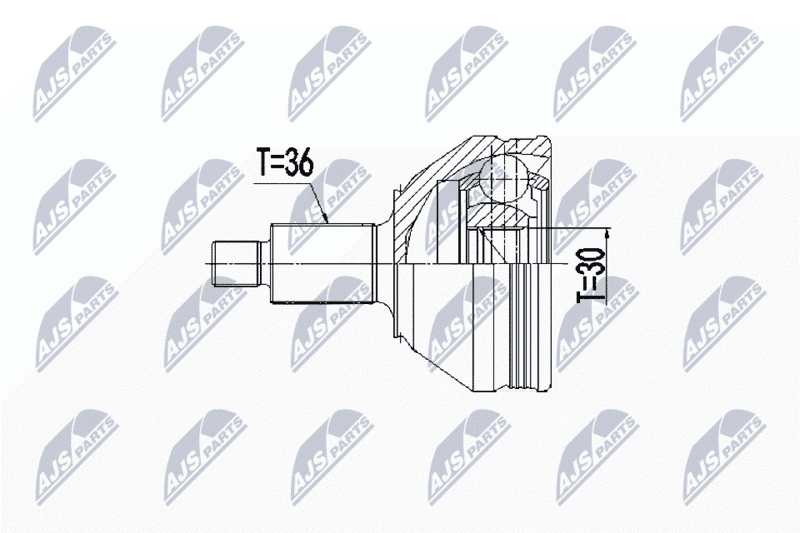 Set articulatie, planetara NTY NPZ-WW-048