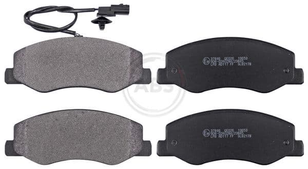 set placute frana,frana disc ABS 37846