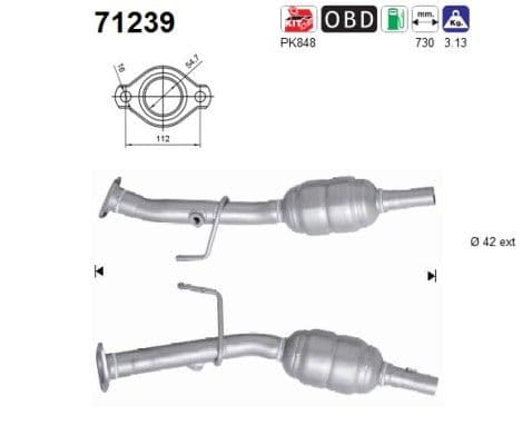 Catalizator AS-PL 71239