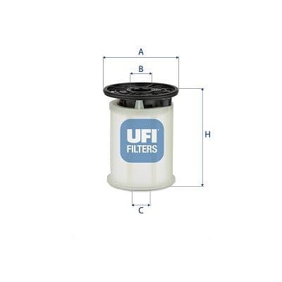 filtru combustibil UFI 26.H2O.06