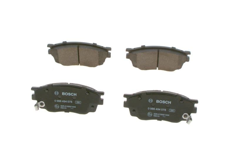 set placute frana,frana disc BOSCH 0 986 494 078