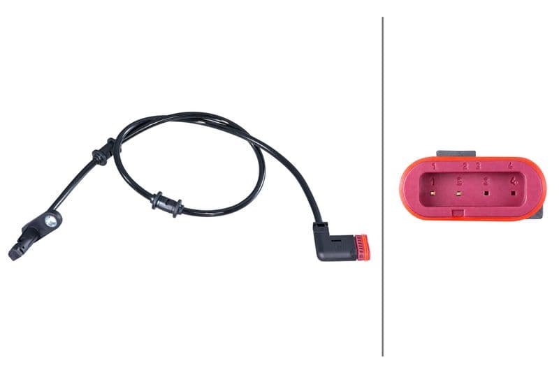 senzor,turatie roata HELLA 6PU 010 039-931