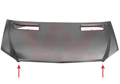 Capota motor VAN WEZEL 3083660