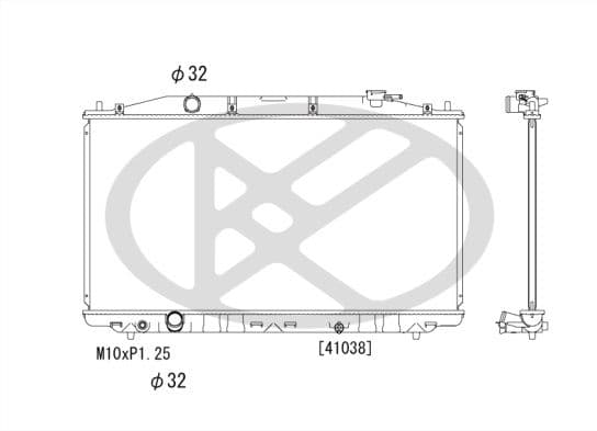 Radiator, racire motor KOYORAD PL082841