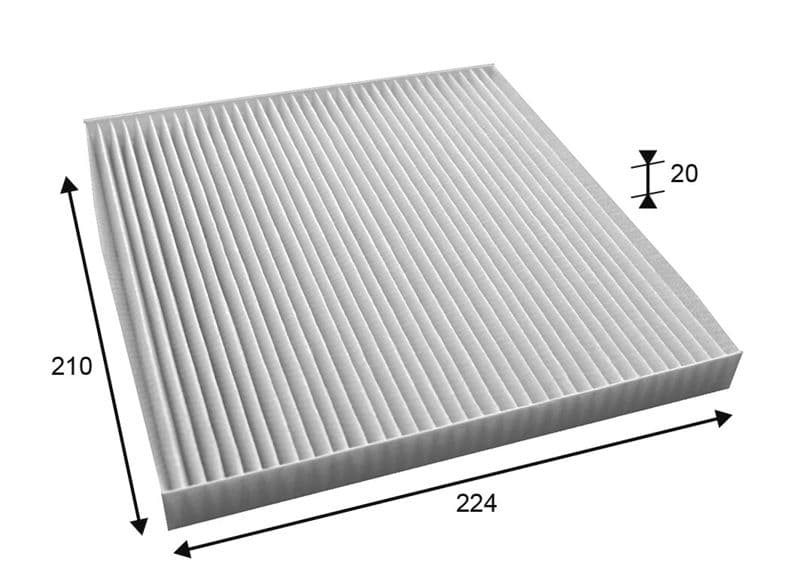 Filtru, aer habitaclu VALEO ESSENTIAL 715706