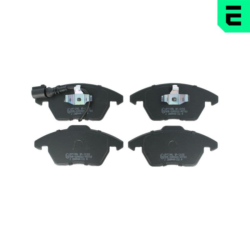set placute frana,frana disc OPTIMAL BP-12155