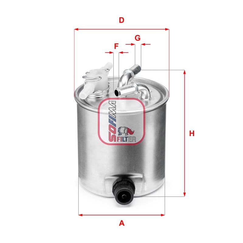 filtru combustibil SOFIMA S 5392 GC