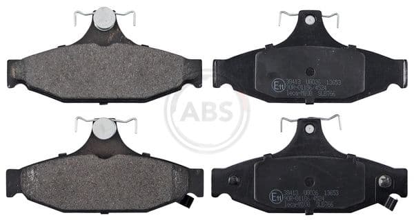 set placute frana,frana disc ABS 38413