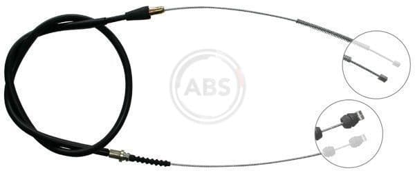 Cablu, frana de parcare ABS K12078