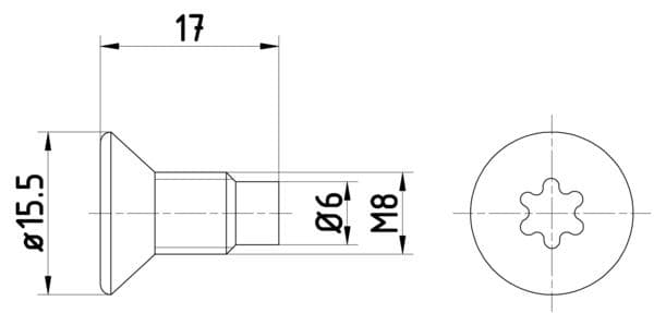 Surub, disc frana TEXTAR TPM0004