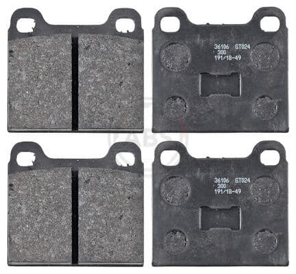 set placute frana,frana disc ABS 36106