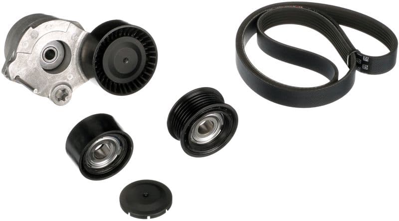 Set curea transmisie cu caneluri GATES Micro-V® K136PK2460