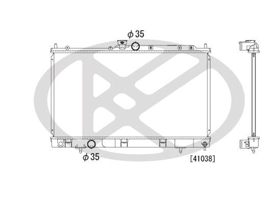 Radiator, racire motor KOYORAD PL032011