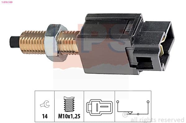 Comutator lumini frana EPS Made in Italy - OE Equivalent 1.810.169