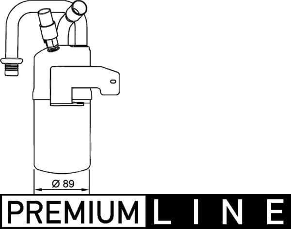 uscator,aer conditionat MAHLE BEHR *** PREMIUM LINE *** AD 274 000P