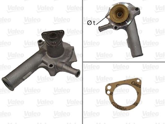 Pompă de apă, răcire motor VALEO 506127