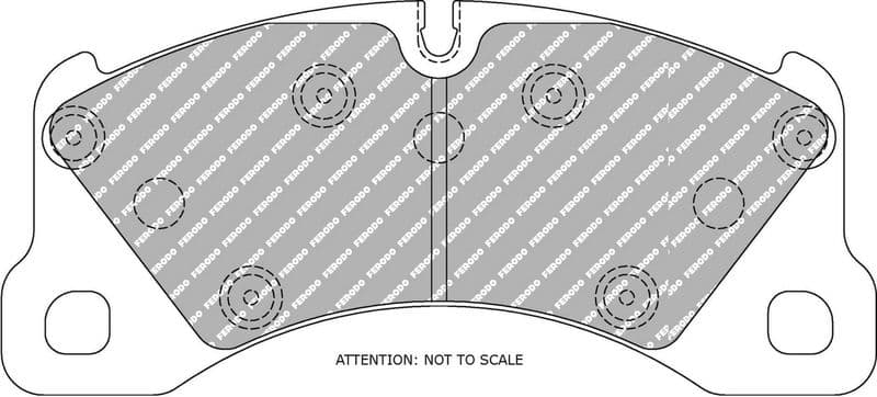 set placute frana,frana disc FERODO FCP4064H