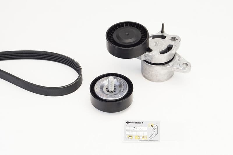 Set curea transmisie cu caneluri CONTINENTAL CTAM 5PK1960K1