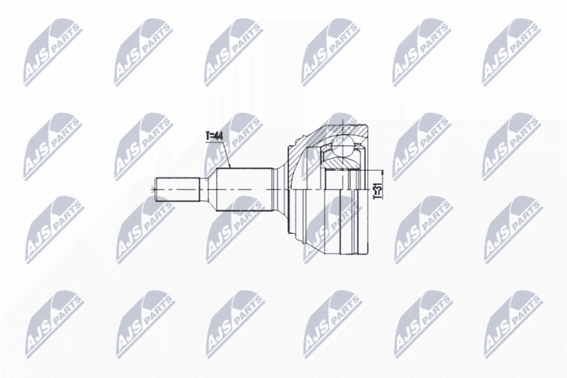 Set articulatie, planetara NTY NPZ-WW-045