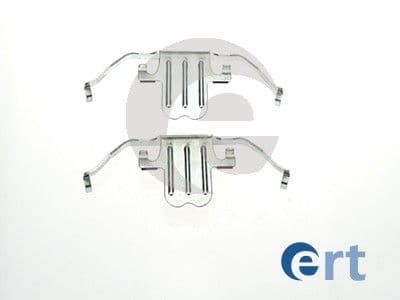 Set accesorii, placute frana ERT 420054