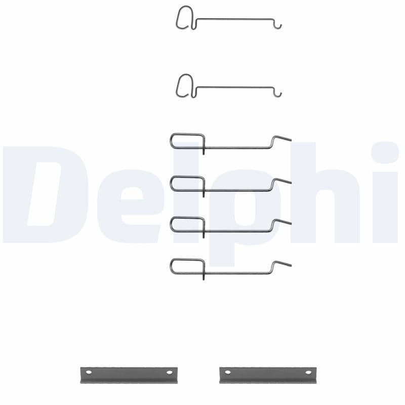 Set accesorii, placute frana DELPHI LX0080