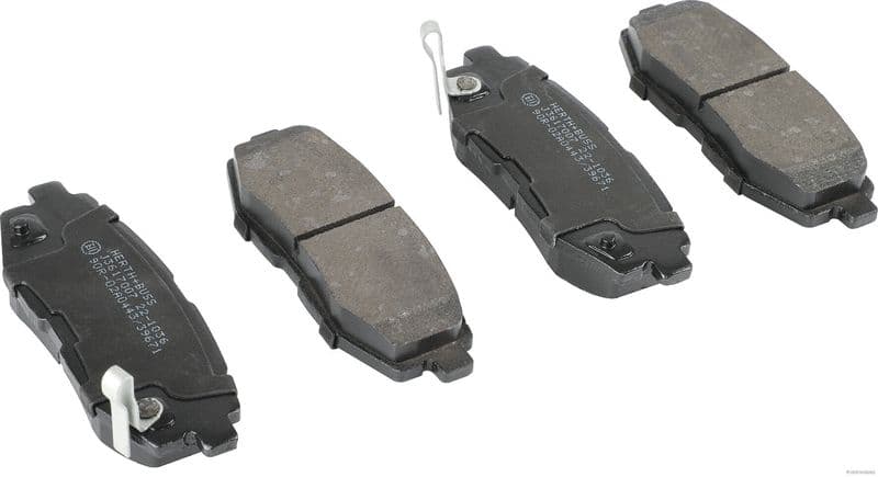 set placute frana,frana disc HERTH+BUSS JAKOPARTS J3617007