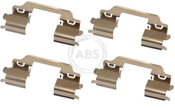 Set accesorii, placute frana ABS 1707Q