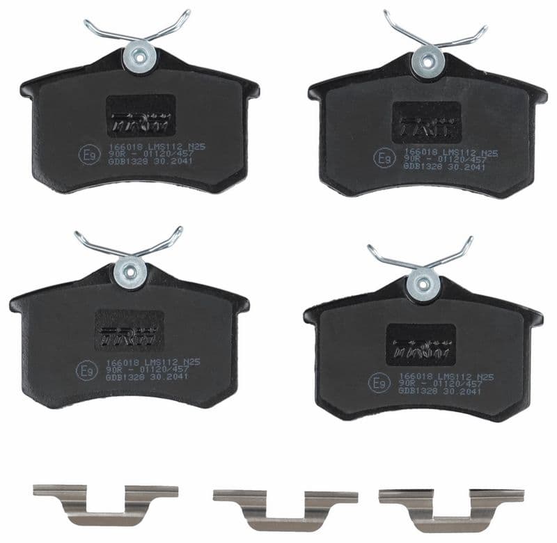 set placute frana,frana disc TRW COTEC GDB1328