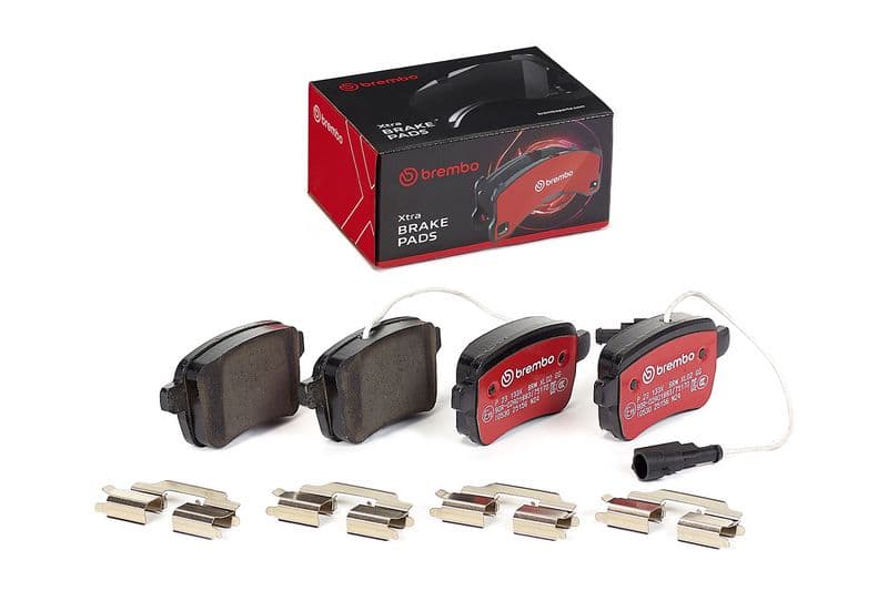 set placute frana,frana disc BREMBO XTRA LINE P 23 133X