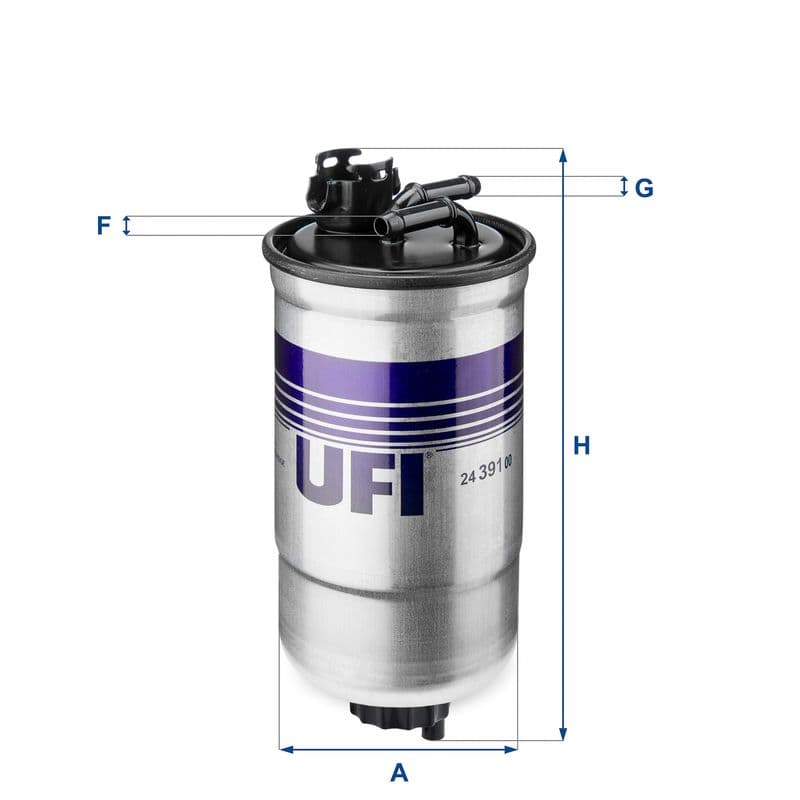 filtru combustibil UFI 24.391.00