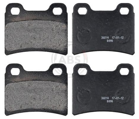 set placute frana,frana disc ABS 36814
