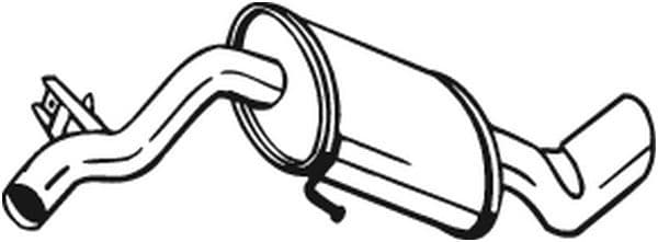 Toba esapament finala BOSAL 247-037