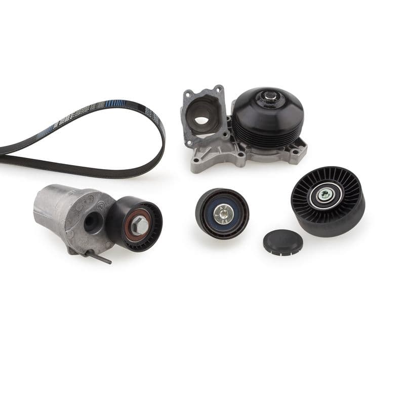 Pompa apa + Set curea transmisie cu caneluri GATES Micro-V® KP36DPK1698